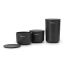 Brabantia ReNew Storage Pots, Set of 3 - Dark Grey angle