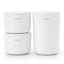 Brabantia ReNew Storage Pots, Set of 3 - White angle