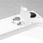 Brabantia Battery-Powered Digital Bathroom Scale - White detail
