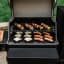 Masterbuilt Gravity Series 600 Charcoal Grill & Smoker with food
