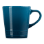 Le Creuset Stoneware V Mug, 180ml - Deep Teal angle