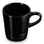 Le Creuset Stoneware V Mug, 100ml - Black Onyx