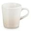 Le Creuset Stoneware V Mug, 100ml - Meringue angle
