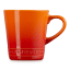 Le Creuset Stoneware V Mug, 100ml - Flame angle