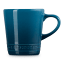 Le Creuset Stoneware V Mug, 100ml - Deep Teal angle