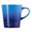 Le Creuset Stoneware V Mug, 330ml - Azure Blue angle