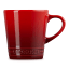 Le Creuset Stoneware V Mug, 330ml - Cerise angle