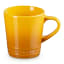 Le Creuset Stoneware V Mug, 330ml - Nectar angle
