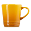 Le Creuset Stoneware V Mug, 330ml - Nectar angle
