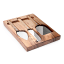 Humble & Mash Wooden Board Cheese Set, Set of 3