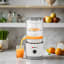 Milex Rechargeable Juicer, 45W with juice on the table