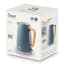 Swan Fjord Rapid Boil Cordless Kettle, 1.7L - Grey packaging