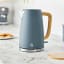 Swan Fjord Rapid Boil Cordless Kettle, 1.7L - Grey on the kitchen counter