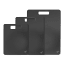 MicroGarden Black Wood Fibre Chopping Board - 30cm showing scale