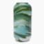 Thread Office Deep Green Swirl Glass Vase
