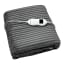 Pure Pleasure Stripe Flannel Fleece Electric Over Blanket angle