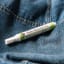 GoodBasics Probiotic Stain Remover Pens, Pack of 3 on a denim jacket