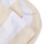 Humble & Mash Beige Striped Cotton Tablecloth - 8-Seater close up