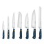 Wusthof Classic Colours Wild Blueberry Knife Block Set, 8-Piece angle