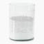 Thread Office Silver Two-Tone Cut Glass Pillar Candle Holder - Large