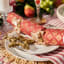 Holly & Ivy Opulent Traditional Damask Crackers, Pack of 6