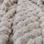 Linen House Arctic Snug Fur Throw, 150cm x 200cm - Ivory detail