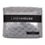 Linen House Arctic Snug Fur Throw, 150cm x 200cm - Vintage Steel packaging