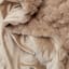 Linen House Arctic Snug Fur Throw, 150cm x 200cm - Sand detail