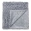 Linen House Arctic Snug Fur Throw, 150cm x 200cm - Vintage Steel