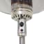 Alva Gas Patio Heater With LED Lit Table detail