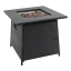 Alva Gas Fire Table with Lava Rocks & Lid