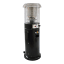 Alva Black Short Stand Patio Gas Heater