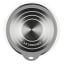 Le Creuset Stainless Steel Mixing Bowl with Glass Lid - 23cm angle