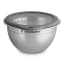 Le Creuset Stainless Steel Mixing Bowl with Glass Lid - 19cm angle