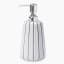 Thread Office Stripe Ceramic Soap Dispenser