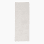 Thread Office Cotton Shaggy Bath Mat, 50cm x 140cm - White