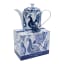 Jenna Clifford Peacock Saphire Garden Teapot, 1L packaging