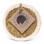 Gone Rural Trim Coasters, Set of 4 - Smoke & White packaging angle