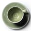 JAN Ashes & Olive Cups & Saucers, Set of 4 - Olive angle