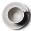 JAN Ashes & Olive Cups & Saucers, Set of 4 - Ash angle