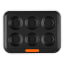 Le Creuset Non-Stick Mini Muffin Pan, 6-Cup angle