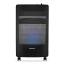 Taurus Steel Black Blue Flame Gas Heater, 3.8kW angle