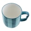 Olivia Princess Hand-Painted Mug, 300ml - Blue angle