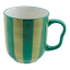 Olivia Princess Hand-Painted Mug, 300ml - Green