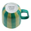 Olivia Princess Hand-Painted Mug, 300ml - Green angle