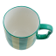 Olivia Princess Hand-Painted Mug, 300ml - Green angle