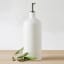 Maxwell & Williams White Basics Diamonds Oil Bottle With Stainless Steel Pourer, 500ml on the table