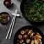 Maxwell & Williams White Basics Porcelain Chopsticks, 24.5cm on the table