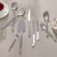 Maxwell & Williams Diamonds Stainless Steel Cheese & Pate Knife Set, 2-Piece on the table