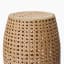 Thread Office Rattan & Lessio Side Table close up